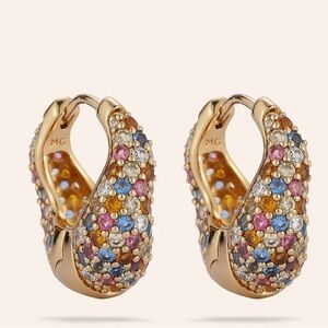 Brand New with Tags Mignonne Gavigan Juana Hoops